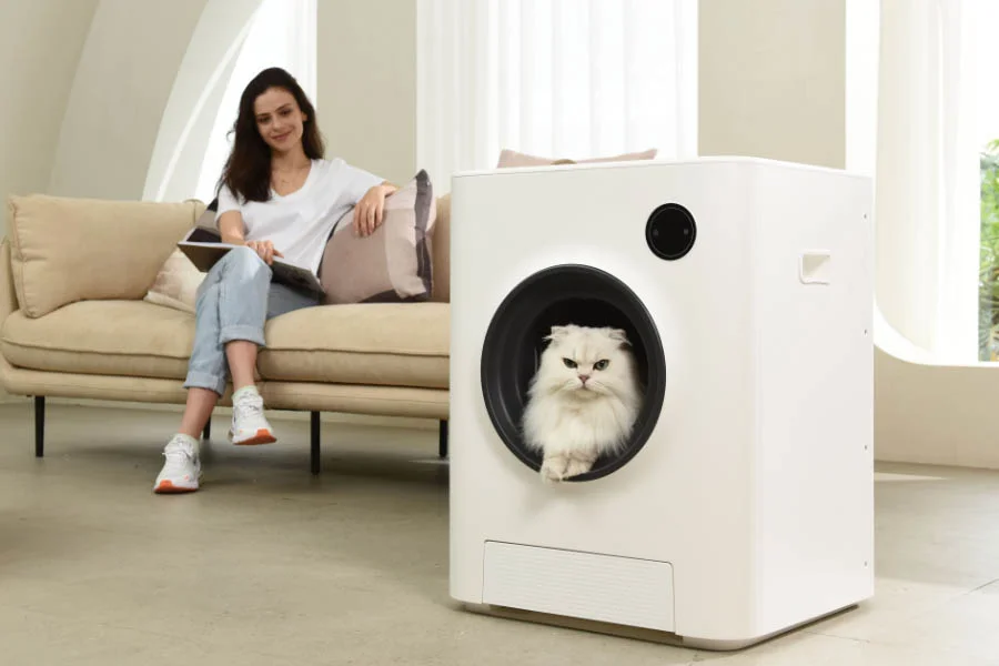 odorless cat litter box