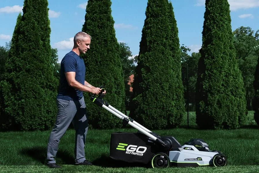 small electric grass mower