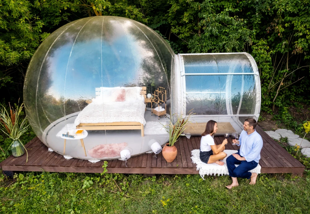 garden igloo bubble tent